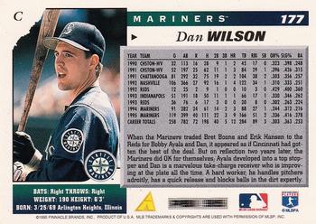 1996 Score #177 Dan Wilson Back