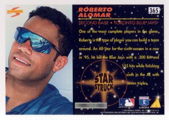 1996 Score #365 Roberto Alomar Back
