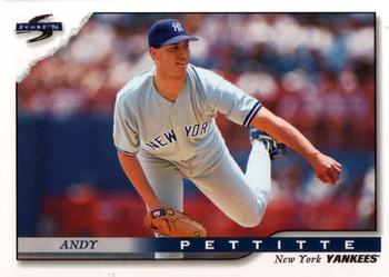 1996 Score #396 Andy Pettitte Front
