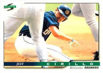 1996 Score #397 Jeff Cirillo Front