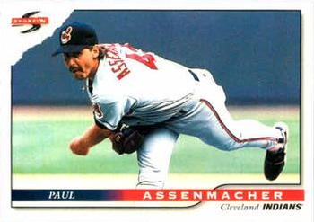 1996 Score #400 Paul Assenmacher Front