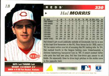 1996 Score #330 Hal Morris Back