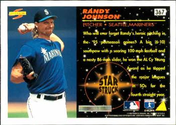 1996 Score #367 Randy Johnson Back