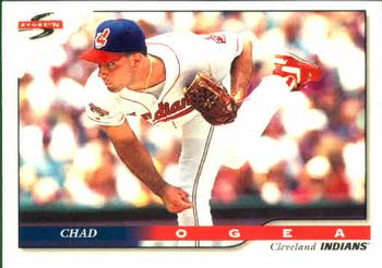 1996 Score #407 Chad Ogea Front