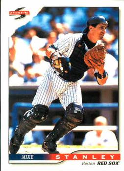 1996 Score #467 Mike Stanley Front
