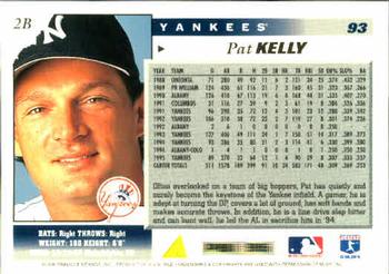 1996 Score #93 Pat Kelly Back