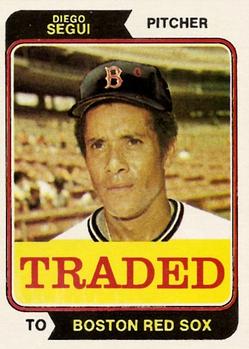 1974 Topps - Traded #151T Diego Segui Front