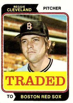 1974 Topps - Traded #175T Reggie Cleveland Front