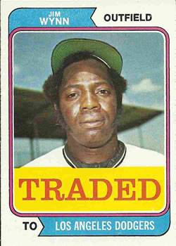 1974 Topps - Traded #43T Jim Wynn Front