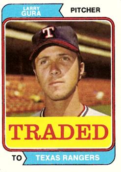 1974 Topps - Traded #616T Larry Gura Front