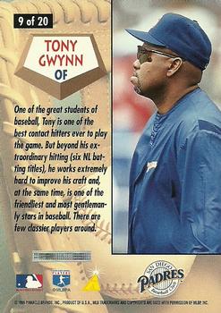 1996 Score - All-Stars #9 Tony Gwynn Back