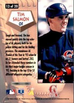 1996 Score - All-Stars #13 Tim Salmon Back