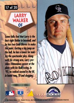 1996 Score - All-Stars #17 Larry Walker Back
