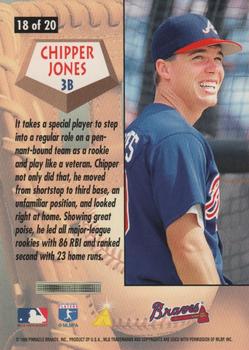 1996 Score - All-Stars #18 Chipper Jones Back
