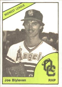 1978 TCMA Quad City Angels #4 Joe Blyleven Front