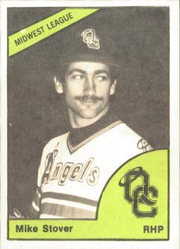 1978 TCMA Quad City Angels #25 Mike Stover Front