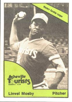 1978 TCMA Asheville Tourists #0200 Linvel Mosby Front