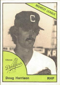 1978 TCMA Clinton Dodgers #0293 Doug Harrison Front