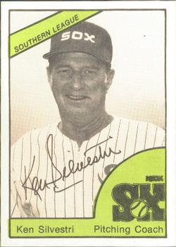 1978 TCMA Knoxville Knox Sox #0027 Ken Silvestri Front