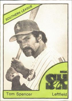 1978 TCMA Knoxville Knox Sox #0041 Tom Spencer Front