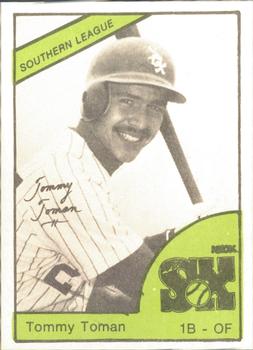 1978 TCMA Knoxville Knox Sox #0045 Tommy Toman Front