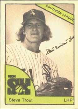 1978 TCMA Knoxville Knox Sox #0036 Steve Trout Front