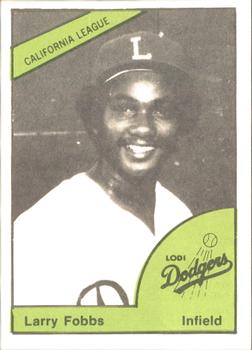 1978 TCMA Lodi Dodgers #4 Larry Fobbs Front