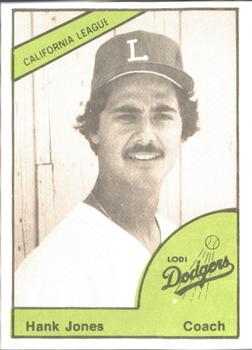 1978 TCMA Lodi Dodgers #9 Hank Jones Front