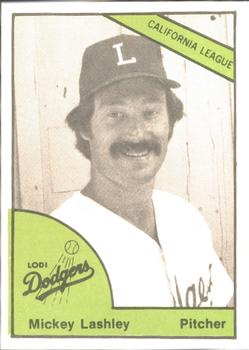 1978 TCMA Lodi Dodgers #12 Mickey Lashley Front