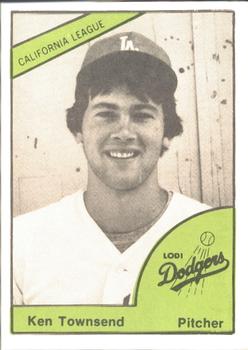 1978 TCMA Lodi Dodgers #22 Ken Townsend Front