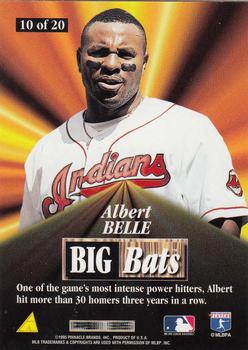 1996 Score - Big Bats #10 Albert Belle Back