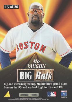 1996 Score - Big Bats #13 Mo Vaughn Back