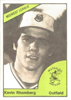1978 TCMA Waterloo Indians #18 Kevin Rhomberg Front
