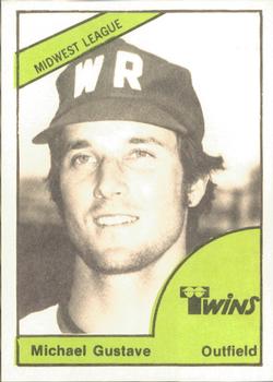 1978 TCMA Wisconsin Rapids Twins #0409 Michael Gustave Front