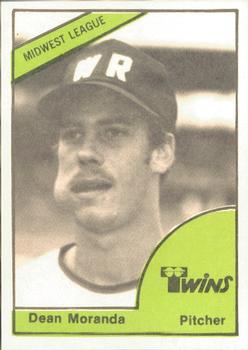 1978 TCMA Wisconsin Rapids Twins #0407 Dean Moranda Front