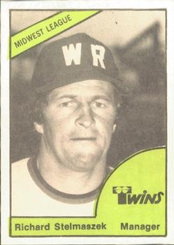 1978 TCMA Wisconsin Rapids Twins #0421 Richard Stelmaszek Front