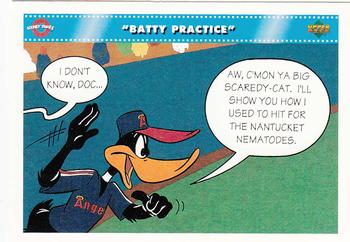 1992 Upper Deck Comic Ball 3 #39 Batty Practice Front