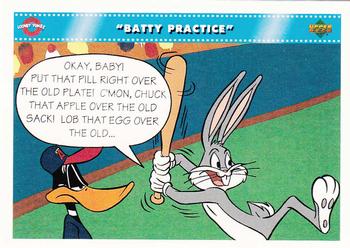 1992 Upper Deck Comic Ball 3 #41 Batty Practice Front