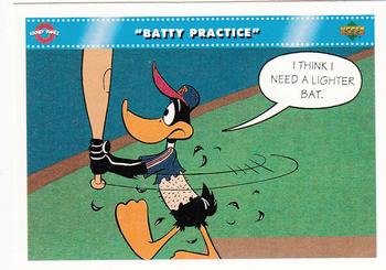 1992 Upper Deck Comic Ball 3 #48 Batty Practice Front