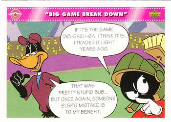 1992 Upper Deck Comic Ball 3 #123 Big Game Break Down Front