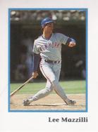 1990 Publications International Trivia Stickers #NNO Lee Mazzilli Front