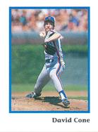 1990 Publications International Trivia Stickers #NNO David Cone Front