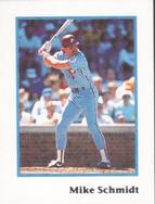 1990 Publications International Trivia Stickers #NNO Mike Schmidt Front