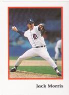1990 Publications International Trivia Stickers #NNO Jack Morris Front