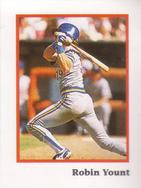 1990 Publications International Trivia Stickers #NNO Robin Yount Front