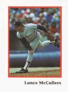 1990 Publications International Trivia Stickers #NNO Lance McCullers Front
