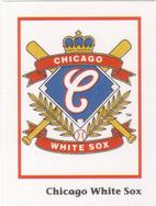 1990 Publications International Trivia Stickers #NNO Chicago White Sox Logo Front