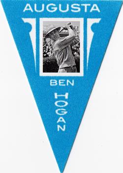 2012 Panini Golden Age - Ferguson Bakery Pennants Blue #27 Ben Hogan Front