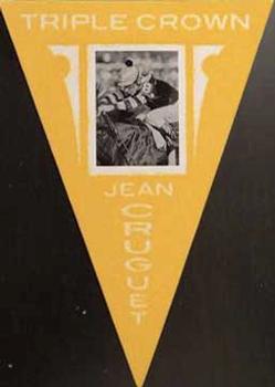 2012 Panini Golden Age - Ferguson Bakery Pennants Yellow #43 Jean Cruguet Front