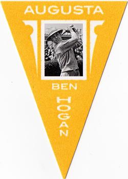 2012 Panini Golden Age - Ferguson Bakery Pennants Yellow #27 Ben Hogan Front